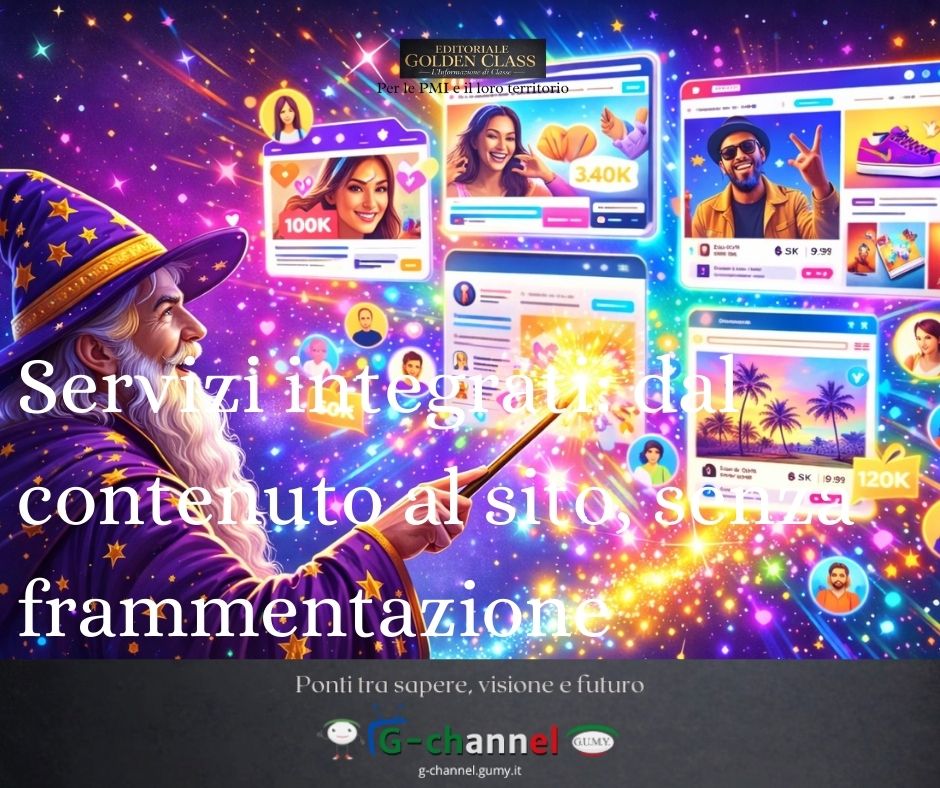 Servizi integrati: dal contenuto al sito, senza frammentazione